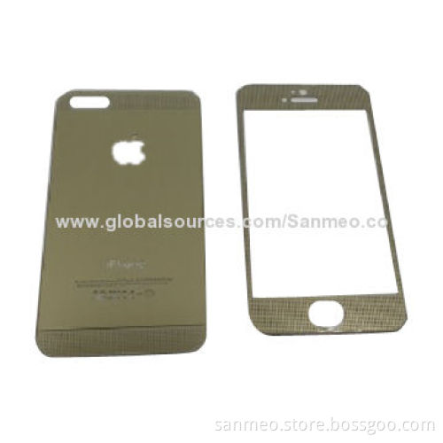 Tempered-glass screen protector for iPhone 5/5S, make the touch screen more strong and sensitiveNew